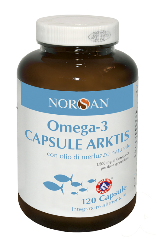 NORSAN OMEGA 3 ARKTIS 120 CAPSULE - latuafarmacia.org