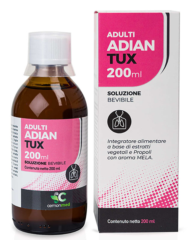 CEMONMED ADIANTUX ADULTI SOLUZIONE BEVIBILE 200 ML - latuafarmacia.org