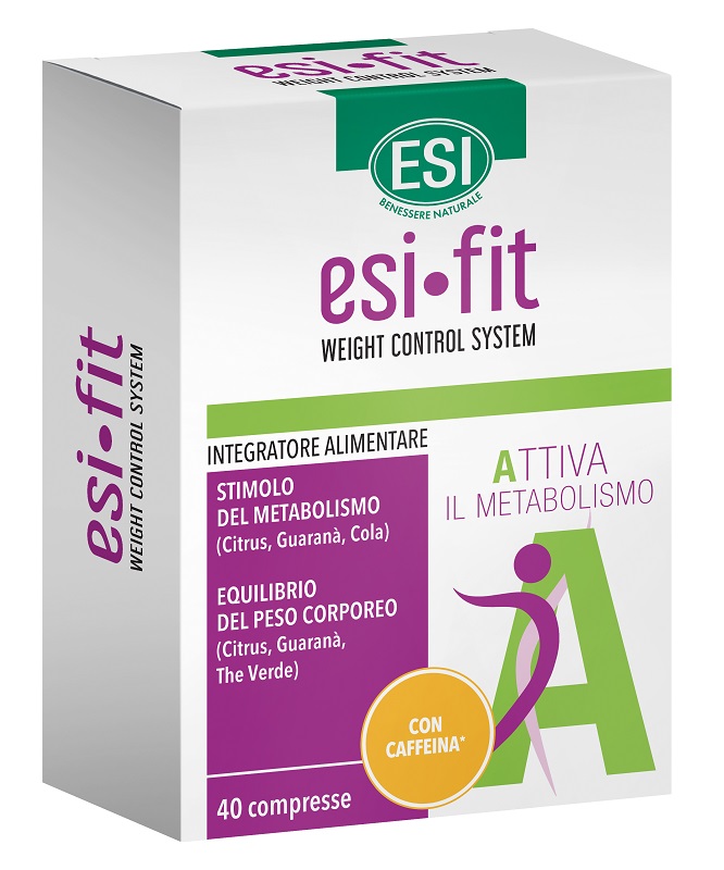 ESI FIT ATTIVA CON CAFFEINA 40 COMPRESSE - latuafarmacia.org
