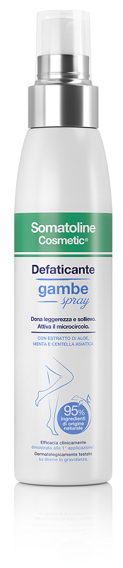 SOMATOLINE SKIN EXPERT DEFATICANTE GAMBE SPRAY 125 ML - latuafarmacia.org
