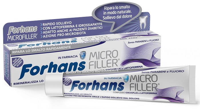 FORHANS DENTIFRICIO MICROFILLER PROTEZIONE SMALTO 75 ML - latuafarmacia.org