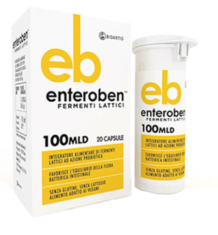 ENTEROBEN 100MLD 20 CAPSULE VEGETALI - latuafarmacia.org