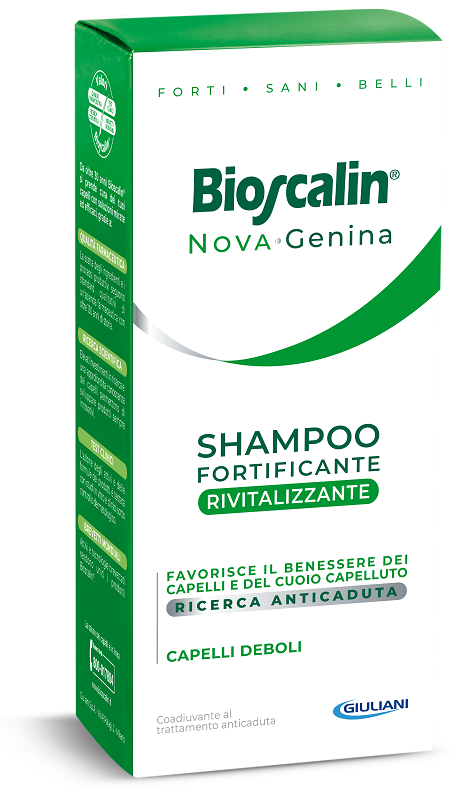 BIOSCALIN NOVA GENINA SHAMPOO FORTIFICANTE RIVITALIZZANTE 200 ML - latuafarmacia.org