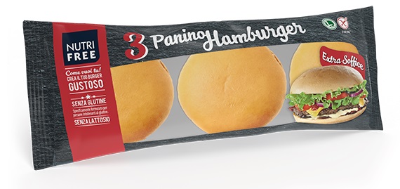 NUTRIFREE PANINO HAMBURGER 110 G - latuafarmacia.org