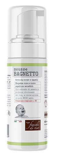 FIOCCHI DI RISO MOUSSE BAGNETTO TALCO 200 ML - latuafarmacia.org