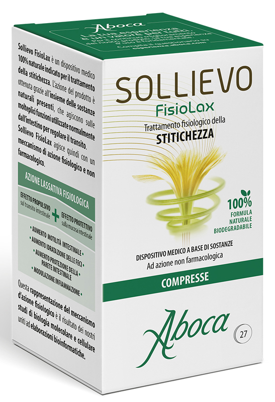 SOLLIEVO FISIOLAX 27 COMPRESSE - latuafarmacia.org