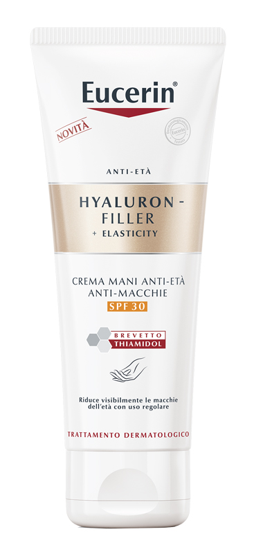 EUCERIN HYALURON FILLER + ELASTICITY CREMA MANI ANTI MACCHIE 75 ML - latuafarmacia.org