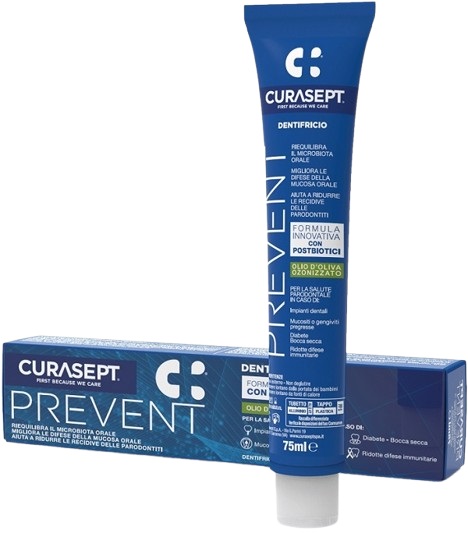CURASEPT PREVENT DENTIFRICIO 75 ML - latuafarmacia.org