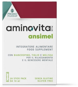 AMINOVITA PLUS ANSIMEL 20 STICK PACK - latuafarmacia.org
