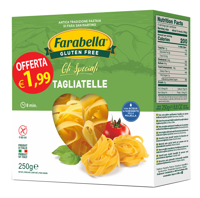 FARABELLA TAGLIATELLE 250G PROMO - latuafarmacia.org