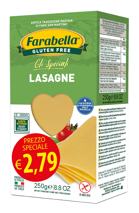 FARABELLA LASAGNA PROMO 250 G X 6 PEZZI - latuafarmacia.org