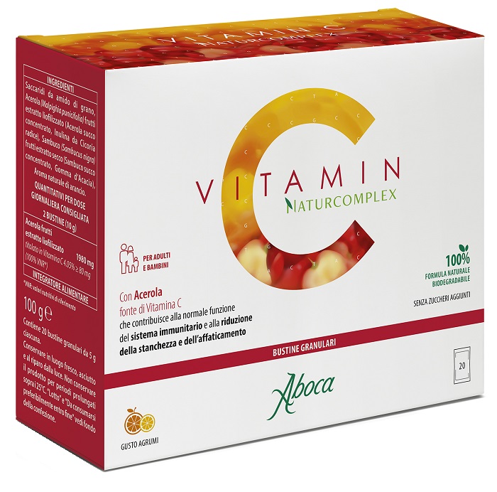 VITAMIN C NATURCOMPLEX 20 BUSTINE - latuafarmacia.org