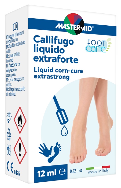 CEROTTO CALLIFUGO MASTER-AID FOOTCARE LIQUIDO 12 ML B4 - latuafarmacia.org