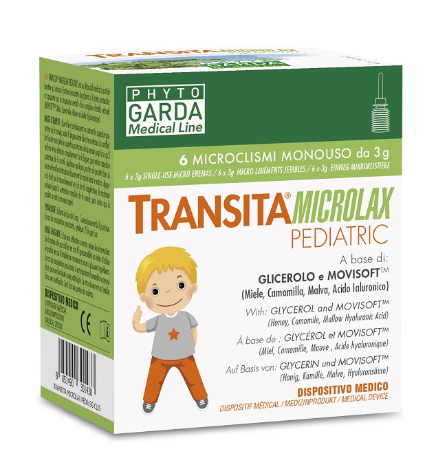 TRANSITA MICROLAX PEDIATRIC 6 MICROCLISMI DA 3 G - latuafarmacia.org