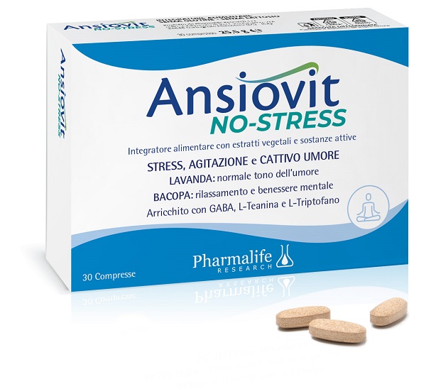 ANSIOVIT NO STRESS 30 COMPRESSE - latuafarmacia.org