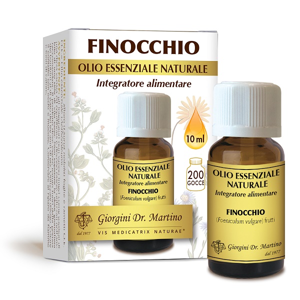 FINOCCHIO OLIO ESSENZIALE NATURALE 10 ML - latuafarmacia.org
