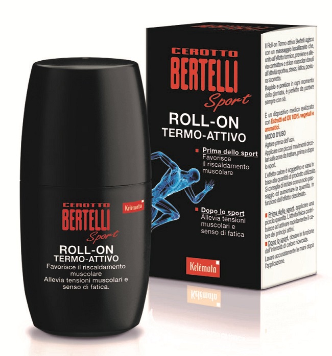 BERTELLI CEROTTO SPORT ROLL-ON TERMO-ATTIVO 50 ML - latuafarmacia.org