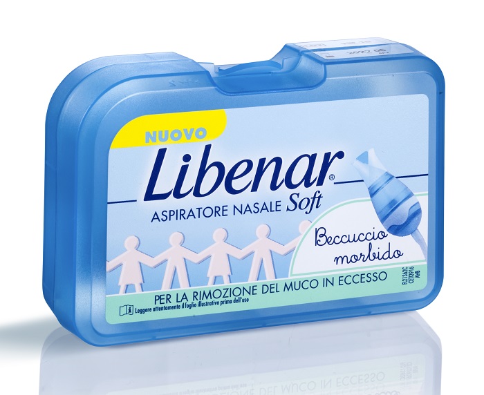 ASPIRATORE NASALE SOFT LIBENAR + 5 FILTRI CON BECCUCCIO ULTRA FLESSIBILE - latuafarmacia.org