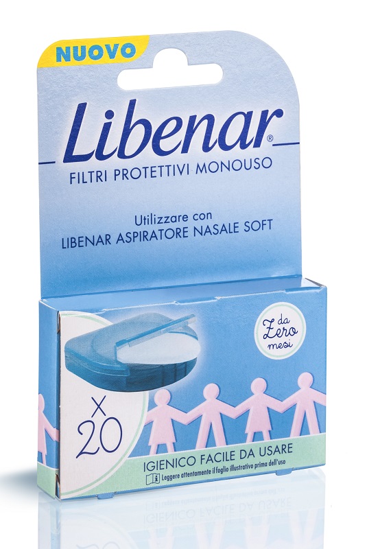 LIBENAR ASPIRATORE NASALE SOFT FILTRI 20 PEZZI - latuafarmacia.org