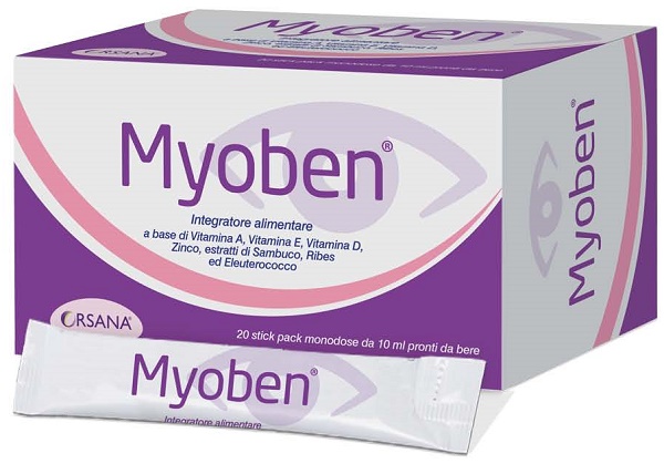 MYOBEN 20 STICK PACK MONODOSE DA 10 ML - latuafarmacia.org