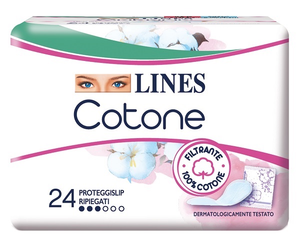 LINES COTONE BIO SALVASLIP RIPIEGATI 24 PEZZI - latuafarmacia.org