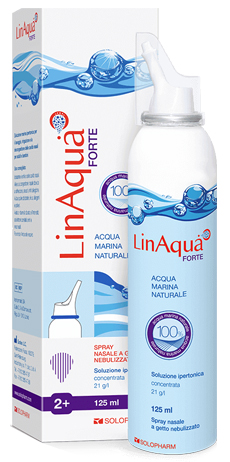 SOLUZIONE SPRAY IPERTONICA NASALE LINAQUA FORTE 125 ML - latuafarmacia.org