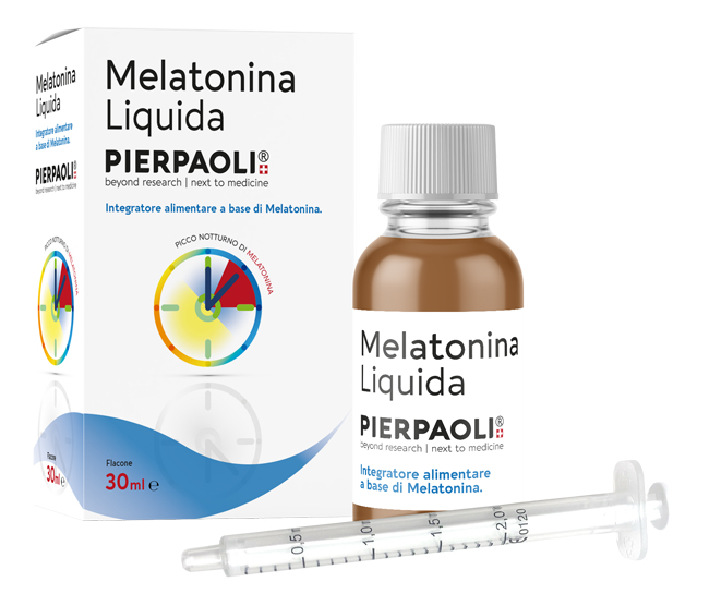 MELATONINA LIQUIDA PIERPAOLI 30 ML - latuafarmacia.org