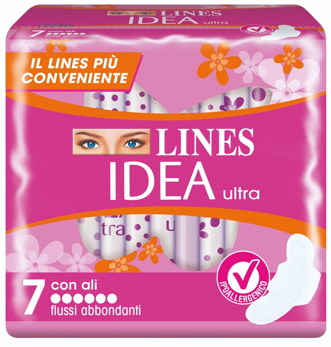 LINES IDEA ULTRA FLUSSI ABBONDANTI 7 PEZZI - latuafarmacia.org