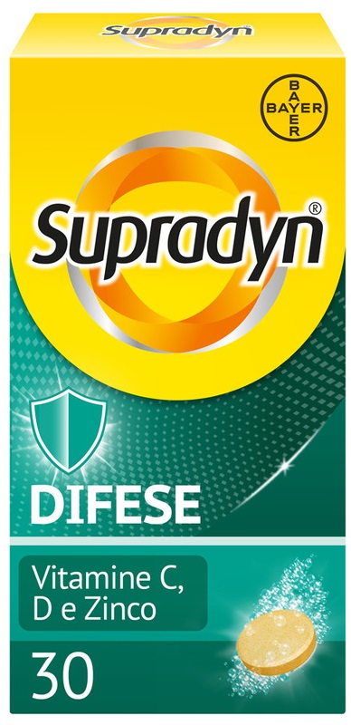 SUPRADYN DIFESE 30 COMPRESSE EFFERVESCENTI - latuafarmacia.org