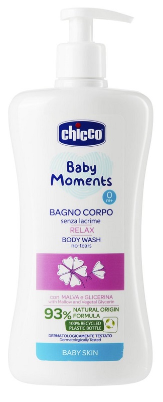 CHICCO BABY MOMENTS BAGNO RELAX 500 ML - latuafarmacia.org