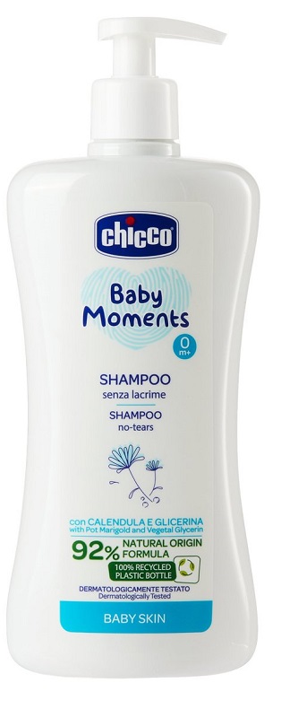 CHICCO BABY MOMENTS SHAMPOO SENZA LACRIME 500 ML - latuafarmacia.org