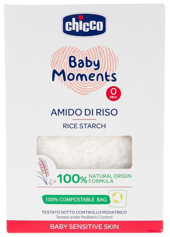 CHICCO BABY MOMENTS AMIDO DI RISO SENS 250 G - latuafarmacia.org