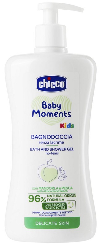 CHICCO BABY MOMENTS BAGNODOCCIA KIDS 500 ML - latuafarmacia.org