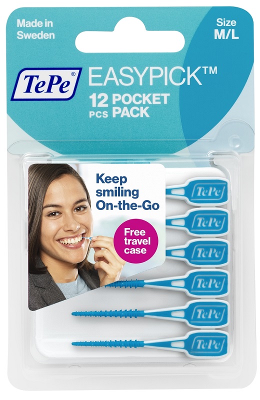 TEPE EASYPICK M/L BLU 12 PEZZI - latuafarmacia.org