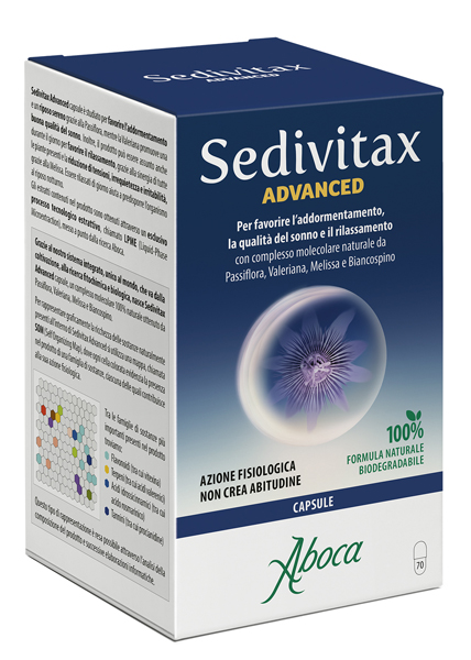 SEDIVITAX ADVANCED 70 CAPSULE - latuafarmacia.org