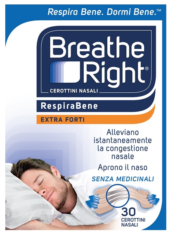 CEROTTI NASALI BREATHE RIGHT EXTRA FORTE 30 PEZZI - latuafarmacia.org