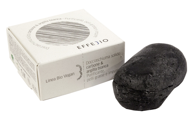 EFFEBIO DOCCIASCHIUMA SOLIDO CARBONE E ARGILLA BIANCA 75 G - latuafarmacia.org