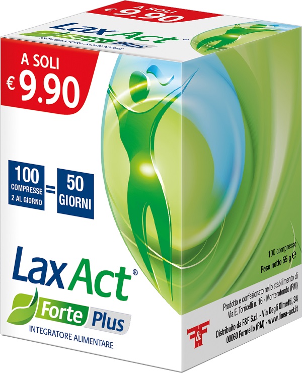 LAX ACT FORTE PLUS 100 COMPRESSE - latuafarmacia.org