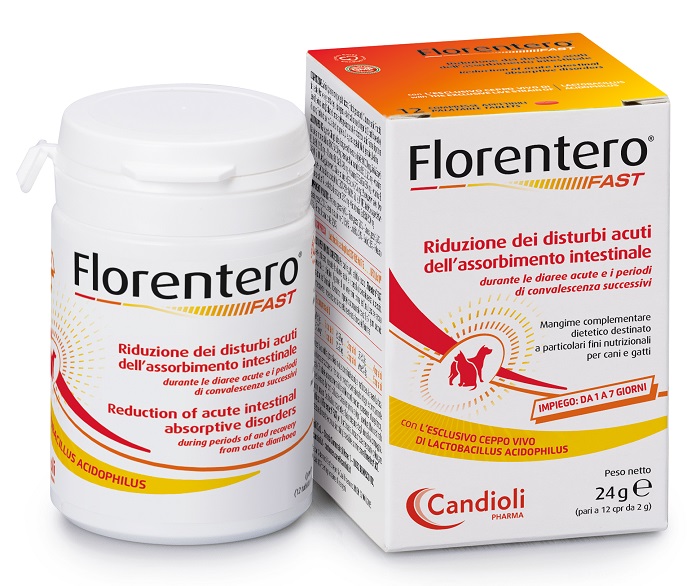 FLORENTERO FAST BARATTOLO DA 12 COMPRESSE APPETIBILI DA 2 G - latuafarmacia.org
