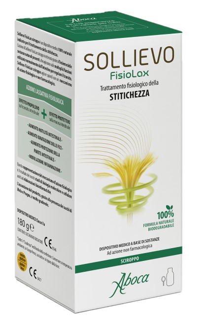 SOLLIEVO FISIOLAX SCIROPPO 180 G - latuafarmacia.org