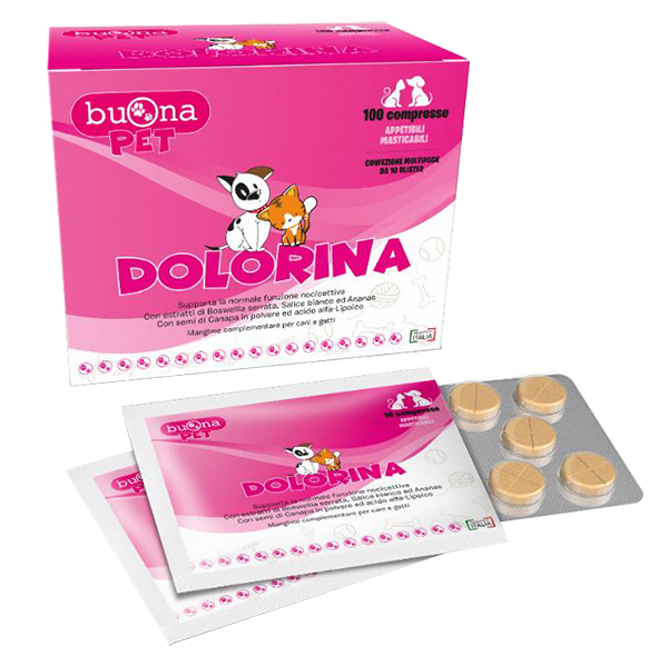 DOLORINA 100 COMPRESSE MASTICABILI - latuafarmacia.org