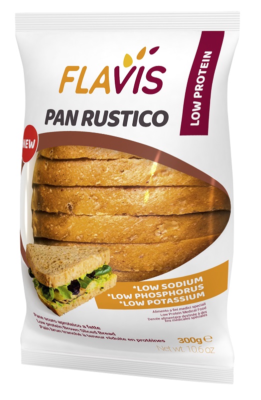 FLAVIS PAN RUSTICO APROTEICO 300 G - latuafarmacia.org