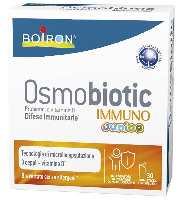 OSMOBIOTIC IMMUNO JUNIOR 30 STICK - latuafarmacia.org