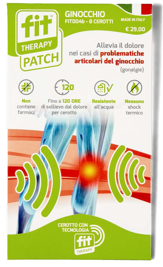 CEROTTO FIT THERAPY GINOCCHIO 8 PEZZI - latuafarmacia.org