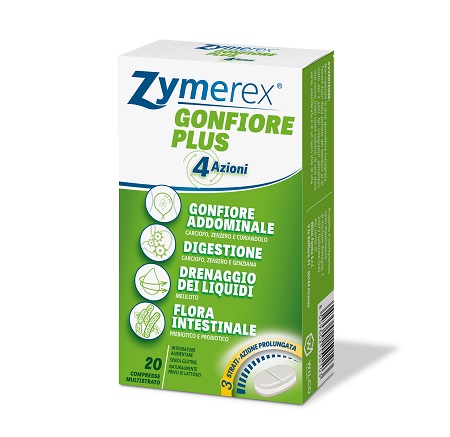 ZYMEREX GONFIORE PLUS 20 COMPRESSE - latuafarmacia.org