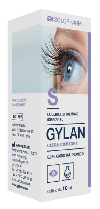 GYLAN ULTRA COMFORT GOCCE OFTALMICHE 10 ML - latuafarmacia.org