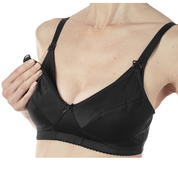 MAMMY REGGISENO MICROFIBRA ALLATTAMENTO BLACK 5D - latuafarmacia.org