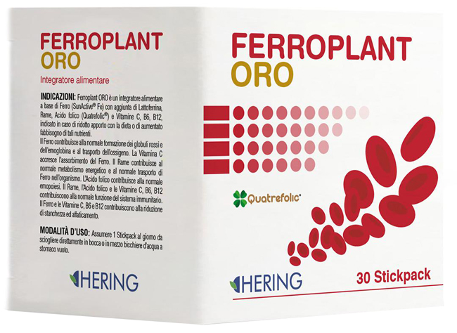 FERROPLANT ORO 30 STICKPACK - latuafarmacia.org