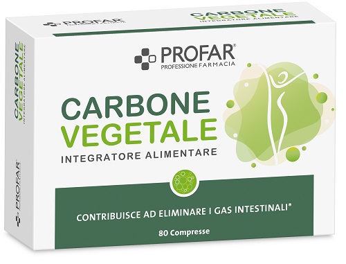 PROFAR CARBONE VEGETALE 80 COMPRESSE - latuafarmacia.org