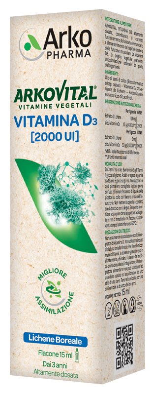 ARKOVITAL VITAMIN D3 15 ML - latuafarmacia.org
